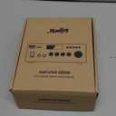 Moukey Amplifier Home Audio, 2.0 Channel Stereo Receivers with Bluetooth 5.3, Full Function Remote, FM, RCA, USB, 2 Mic in, 300W Peak Power, for Karaoke, Garage, Home Theater, MAMP3