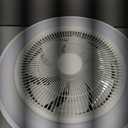 Smart WiFi&Bluetooth RGB Ceiling Fans with Lights and Remote,20"low profile ceiling fan with light,Compatible with Alexa,Google Assistant,App Control Color Changing LED,3000K-6000K,6 adjustable speed (CLF40)