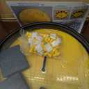 Building Accessories Minifigure Display Case,Memorabilia Display Case for Figures,Box Frame for Wall Top with Dust Protection,Kids Figures Blocks Clock,Toy Storage Box,Birthday Gift for Children (Yellow)