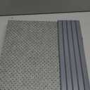 GEHE Bamboo Sofa Arm Tray, Foldable Couch Arm Tray Side Table, Anti-Falling Armrest Tables Cup Holder for Snacks, Drinks, Beers, Phone, Control, Flexible and Portable, Anti-Slip (Gray)