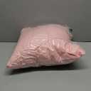 Babebay Toddler Pillow,13X18 Soft Kid Pillow for Sleeping, Machine Washable Toddler Pillow with Cotton Pillowcase, Age 2 to 5 (Pink)