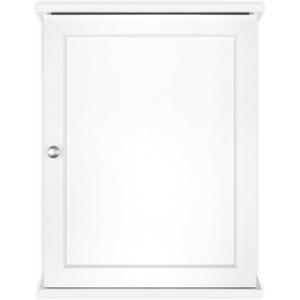 MCS 23x18 White Medicine Cabinet Organizer, Wall Mounted Bathroom Cabinet for Over-The-Toilet Storage, Bathroom Furniture & Restroom Organizer