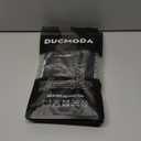 DUCMODA Unbelievable Durability Sheer Tights for Women, 20D High Waist Stocking, Rip Resistant Strong Pantyhose-1 Black-XL, Pack Of 4