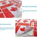 2 x QQSD Canada Flag Sticker Canadian Decal in Multiple Sizes, 3 Pack, 11.7 x 8.3 Inches