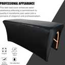 32Inch Lash Bed Cover 1 Pack|PU Leather Massage Table Cover|Soft Comfortable Spa Bed Cover for Salons Spa Home Use