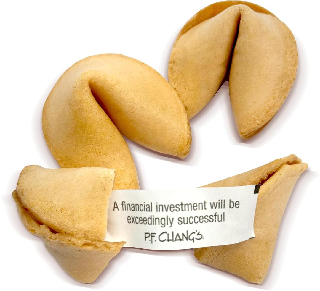 52USA Fortune Cookies, Approx. 100pcs, Vanilla Flavor, Fortune Cookies Individually Wrapped Bulk, Fresh Cookies 16oz