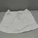 EARKOHA Womens Drawstring Skirt Summer High Waist Bodycon Short Pencil Skirt with Shorts Daily Going Out Outfits Gray M