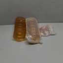 12 PCS Ribbed Coupe Glasses Amber Plastic Champagne Coupe Cup 10oz Detachable Gold Rim Espresso Martini Glass Vintage Margarita Glassware Cocktail Glass Disposable for Thanksgiving Wedding