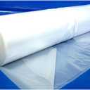 50" x 48" x 84" Gusseted Shrink Pallet Bags - 4mil White - 30bags/roll