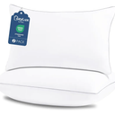 CozyLux Pillows Queen Size Set of 2, Hotel Quality Bed Pillows for Sleeping 2 Pack, Cooling Pillows for Side Back and Stomach Sleepers, Down Alternative Luxury Soft Supportive Fluffy Pillows (18x28)