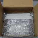 Mueller Vegetable Chopper Mandoline Slicer, Food Veggie Chopper, Cheese Grater, Onion Vegetable Cutter with Container, Dicer, Kitchen Gadgets & Essentials, White Sand/Grey (6 blade)