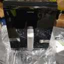 Nutrichef Electric Air Fryer Large 6.3 Quart Capacity | 12-1 Preset Cooking Functions | Includes Tenderizing Function | Digital Display | Transparent Window For Best Cooking Results | Black