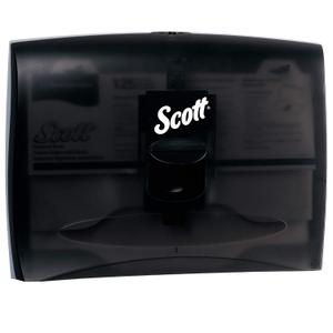 Scott Professional Kimberly Clark Windows Toilet Seat Cover Dispenser (09506), Black