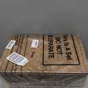 Geelin Sea Grass Wedding Card Basket With Letter Flag Decorative Wedding Card Woven Post Box Suitable For Baby Showers Birthdays Graduation Ceremonies Bridal Showers(Coffee,14 Inch)