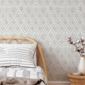 118.1" x 17.3" Peel and Stick Wallpaper Vintage Boho Contact Paper Beige Wallpaper for Bedroom Cabinets Walls