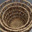 16, 13.5, 12in Woven Baskets