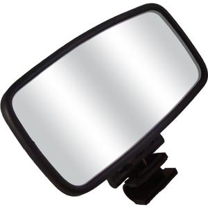 "CIPA 01874 COMP Marine 7"" x 14"" Mirror with Round Bracket", black