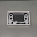 Mocagen MC1 Phone Controller for iPhone/Android Support Phone Case, Hall Effect Joysticks, Wireless Mobile Gaming Controller with 8-Color RGB Lighting, Turbo, Triggers, KeyLinker App (Pure White)