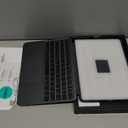 ESR for iPad Air 11" (M3/M2) & 10.9" (5th/4th Gen) Case with Keyboard, Magnetic Detachable Keyboard, Portrait/Landscape Modes, Large Click-Anywhere Trackpad, Backlit Keys, Shift Series, Dark Gray