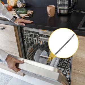 WD08X21894 Dishwasher Door Gasket Seal- Compatible with GE Dishwasher Door Seal Replaces WD08X21894, AP5980286, WD08X10090, 4164470, PS11700870-Fully Compatible with XDF400PGN0BB XDF400PGN0WW XDF400P