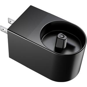 2 in 1 Wall Charger for Oral-B Electric Toothbrush, Electric Toothbrush Wall Charger for Oral-B and Braun Most Models (Excluding IO 7/8/9/10 and Pulsonic Series) (Black)