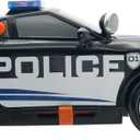 Mighty Fleet Power Movers 15 Interactive Police Car Toy Motion Drive Motorized Action, Flashing Lights & Siren, Working Spotlight, Batteries Included, Kids Ages 3 +