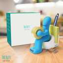 The Butt Tape Dispenser  Funny Gifts for Men  Weird Stuff, Desk Accessories for Men - Novelty, Fun Office Supplies Gag Gifts for Men - Teacher Gifts Boss Gifts for Men - Going Away Gift for Coworker (Blue)