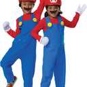 Disguise Nintendo Super Mario Bros Costume, Officially Licensed Super Mario Bros. Costume and Accessories for Kids (Large (10-12))