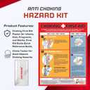 Performore Choking Poster Magnetic Back with Choke Tester Included for Infants, Children, Adults, and Pregnant Women