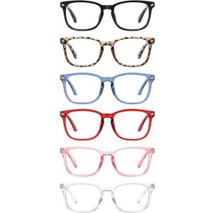 CVOO Reading Glasses for Women/Men, Eyeglasses, Blue Light Readers for Women/Men, Computer Eye Glasses, Cheaters +0.0