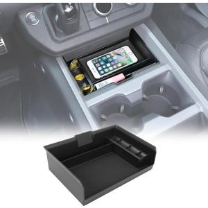Center Console Organizer Tray Compatible with New 2025 L@nd Rover Defender 90/110/130, Center Console Storage Box Insert Secondary Tray for Defender 2025 Accessories (Lower)
