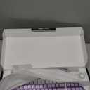 AULA S99 Wireless Keyboard, Tri-Mode Bluetooth/2.4GHz/USB-C Cute Creamy Gaming Keyboard with Number Pad RGB Backlit, Media Knob Custom Computer Keyboards for MAC Xbox PC Gamer - Gradient Purple