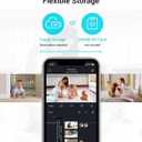 blurams 5G Cameras for Home Security, 2K Pet Camera with Phone App, 360 PTZ Indoor Camera w/Dual-Band WiFi6, Free Human/Motion/Sound Detection, 2-Way Talk, Night Vision, Compatible with Alexa, 2Pack