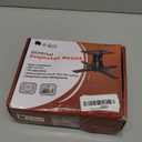 Universal Projector Ceiling Mount Low Profile Projector Mount w/Retractable Arms and Multiple Adjustment Function, Black PR14B