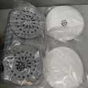 Torder Scrub and Steam Mop with 13 Accessories,Floor Scrubber Spin Mop for Hard Floors Deep Cleaning,Washable Mop Pads for Home,550ml Capacity,Chemical-Free Deep Clean & Sanitize with High Temperature (White)