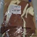 Kuoser Dog Recovery Suit, Soft & Breathable Fabric, Anti Licking, Cone Alternative, Brown, Large