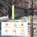 2 x Outdoor Faucet Covers for Winter, Pro 9.8" H x 7.1" W Outside Faucet Cover Freeze Protection, Upgraded Reusable Spigot Covers Winter Insulated for Outside Faucet with Reflective Strip, 6 Pack Black