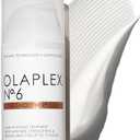 Olaplex No. 6 Bond Smoother, Leave-In Styling Hair Cream Treatment, Smooths, Conditions, & Strengthens, Frizz Control for Up to 72 Hours, For All Hair Types, 3.3 fl oz