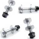 4 Set Eccentric Alignment Camber Bolts Compatible with Hyundai KIA Sportage Optima Cadenza 2011-2016 No.546403R000 Suspension Control Arm Cam Adjustment Nut Kit