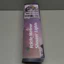 WATERGLIDE 16 Icicles Meteor Shower Lights, 12" Outdoor Icicle Christmas Lights 384 SMD LED Crystal Ice Falling Light, Connectable Raindrop Iciclelight, Xmas Winter Party Tree Holiday Decor, White