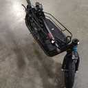 Electric Scooter with Seat, 300W Motor, 15.53MPH Top Speed, 20 Miles Range, Adults E-Scooter with Large Storage Basket for Pets Dogs and Items C1S-PLG