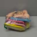 Tasdurian 16 Pcs Funny Baby Shower Chancla Game Activities Baby Shower Games How to Throw The Chancla at Their Bad Ass Doll Babies Showers Game Gender Reveal for Adults, 7.7 x 4.9 Inch, Cute Style