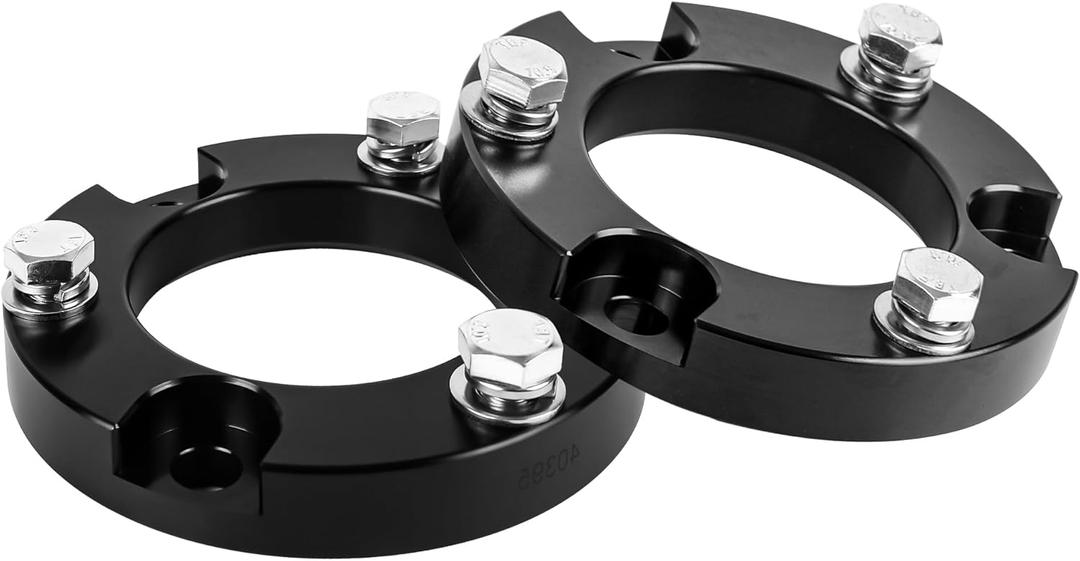 Flycle 1.5'' Leveling Lift Kit, 1.5'' Front Leveling Kit Forged Front Strut Spacers for 2005-2023 Tacoma 4 Runner