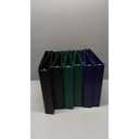 Samsill 1.5 Inch Document Storage Binder, Made in USA, FSC 100% Recyled Chipboard, Round Ring, 3 Ring Binder, 12 Pack, Assorted