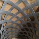 4 ft. x 8 ft. Nantucket Gray Garden Vinyl Lattice