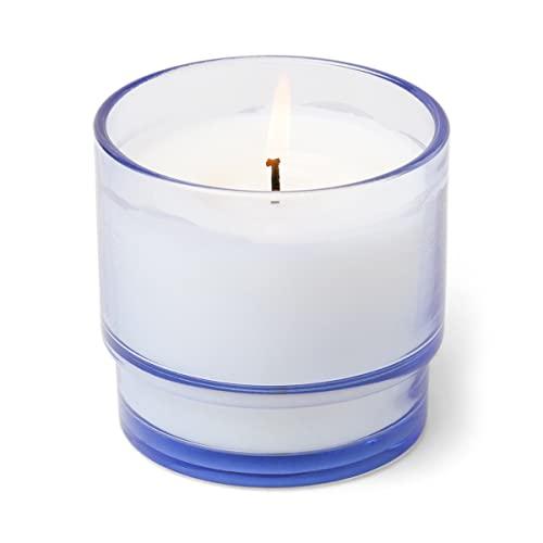 Paddywax Candles Al Fresco Collection, Naturally Scented Candle, 7 Ounces, Blue, Rosemary + Sea Salt
