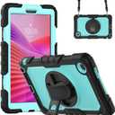 Gylint 360° Rotatable Case for Lenovo Tab One K9 8.7" with Straps, B
Gylint Rotating Case Lenovo Tab One/K9 8.7" Blue w/ Pen Holder, Screen Protector, Dual Straps