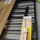 InnoTruth 27-36.6 in Wide Baby Gate for Stairs and Doorways, Black