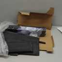 34Inch Nursery Bookshelves,Set of 4,Wall Floating Shelf Kids Coat Rack with 6Hooks,Hanging Book Shelf for Baby Nursery Room Dcor Patent Number: 29958098(Black, 34)