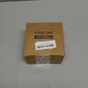 13.5oz Kids Jar for Hot Food, Insulated Vacuum Food Jar with Buckle Lid, Stainless Steel Wide Mouth Leak Proof Insulated Lunch Container for School Picnic Travel, Green